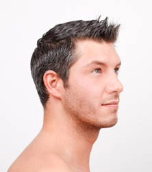 men's hair cut - short style